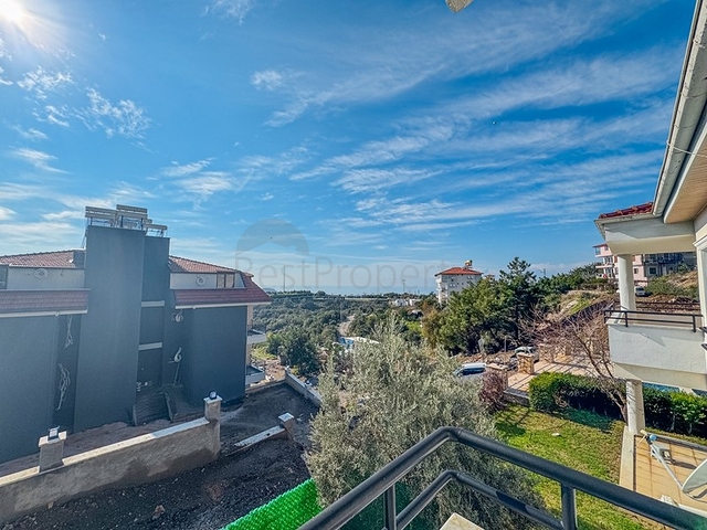 Sea view villa for sale in Alanya | 3 bedrooms, 170 m2