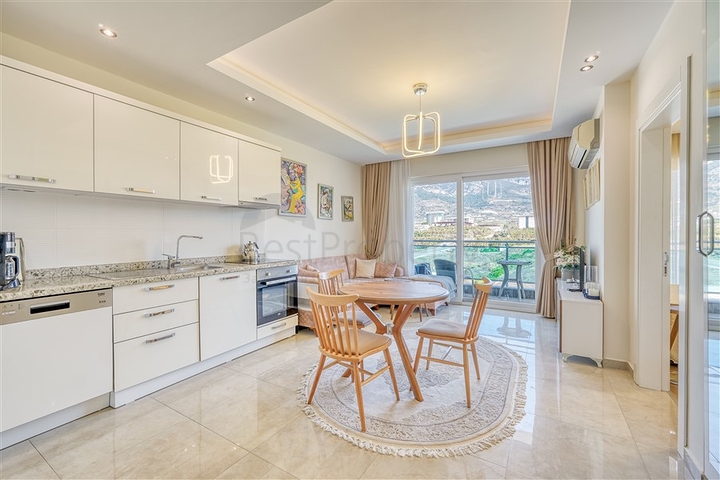 Furnished apartment in Mahmutlar district