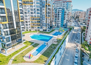 New 1+1 Apartment in Mahmutlar, Alanya – 53 m² in a Full-Facility Complex