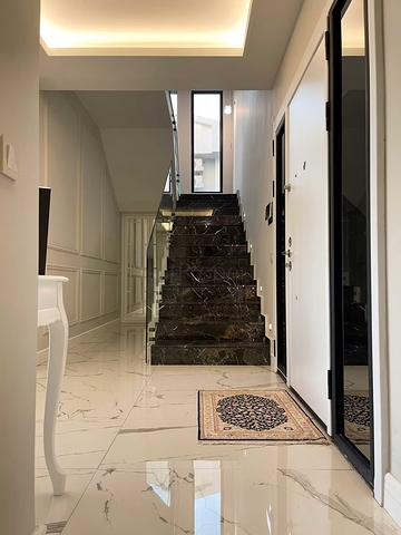 Luxury Furnished Villa in Bektas, Alanya with Panoramic Sea & Castle Views