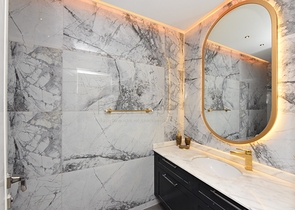 Luxury Furnished Villa in Bektas, Alanya with Panoramic Sea & Castle Views