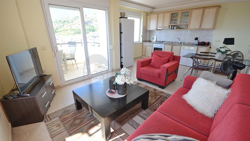 Fully Furnished 2+1 Apartment in Cikcilli, Alanya – 110 m² with Facilities