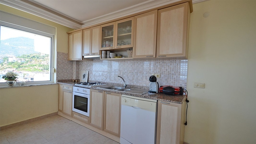 Fully Furnished 2+1 Apartment in Cikcilli, Alanya – 110 m² with Facilities