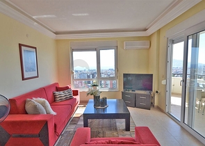 Fully Furnished 2+1 Apartment in Cikcilli, Alanya – 110 m² with Facilities