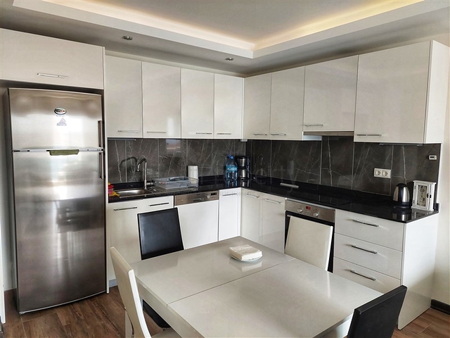 Furnished 1+1 Apartment in Cikcilli, Alanya with Full Resort Facilities