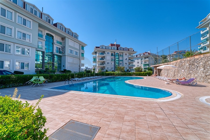 Spacious 1+1 Apartment in Cikcilli, Alanya | 65 m², Resort Facilities