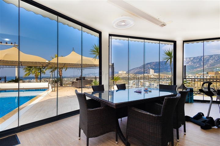 Luxury 5-Bedroom Villa in Kargicak, Alanya | 400 m² Sea-View Home