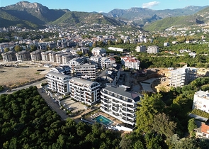 New 1+1 Apartment in Oba, Alanya | 54 m², 2024 Complex, Furnished