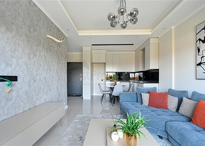 New 1+1 Apartment in Oba, Alanya | 54 m², 2024 Complex, Furnished