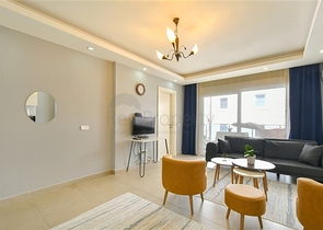 Furnished 1+1 Apartment near Cleopatra Beach | Central Alanya