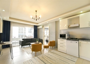 Furnished 1+1 Apartment near Cleopatra Beach | Central Alanya