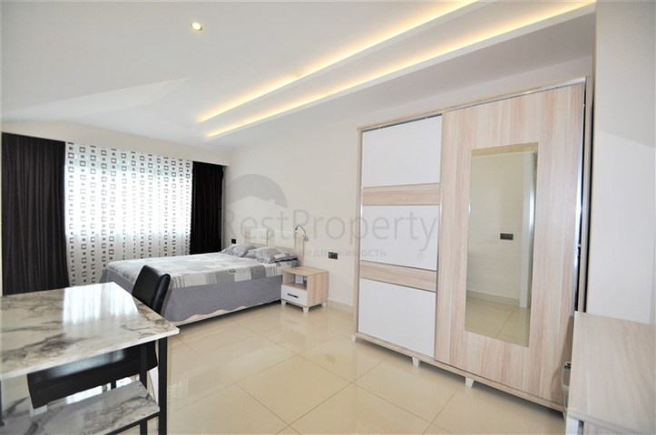 Luxury Sea-View 2+1 Apartment in Kargicak | 50 m to the Beach