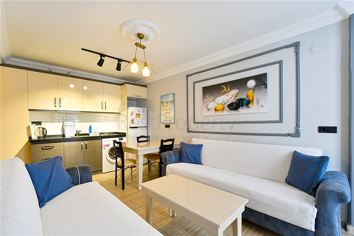 Renovated 1+1 Apartment in Oba, Alanya | 50 m², 550 m to the Sea