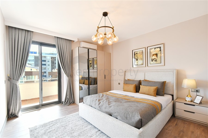 Furnished 2+1 Apartment in Tosmur, Alanya | 115 m², 150 m to Sea