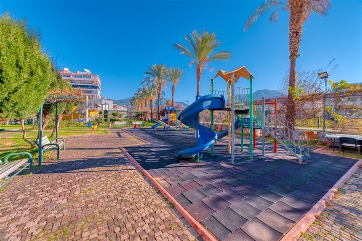 Furnished 2+1 Apartment in Tosmur, Alanya | 115 m², 150 m to Sea