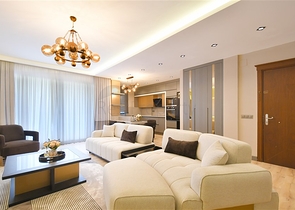 Furnished 2+1 Apartment in Tosmur, Alanya | 115 m², 150 m to Sea