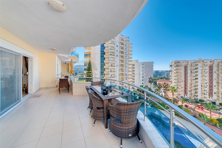 Furnished 3+1 Apartment in Mahmutlar, Alanya | 170 m² with Facilities