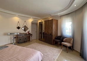 Furnished villa with sea view in the picturesque area of Kargicak