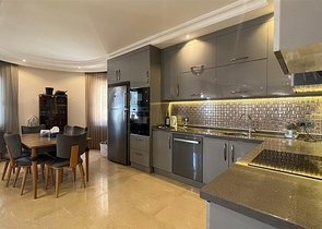 Furnished villa with sea view in the picturesque area of Kargicak