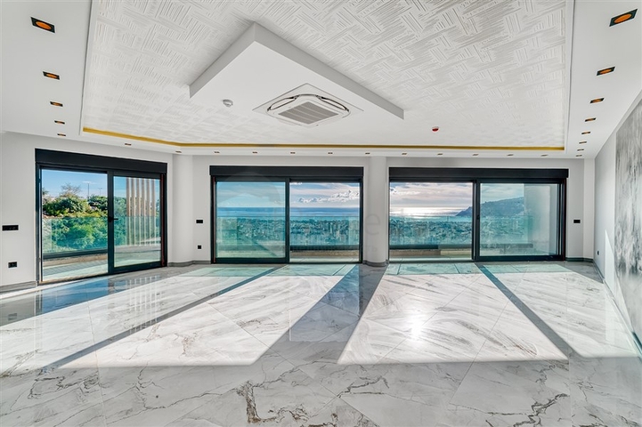 Modern luxury villa in the center of Cikcilli with panoramic sea views