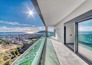 Modern luxury villa in the center of Cikcilli with panoramic sea views