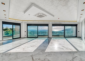 Modern luxury villa in the center of Cikcilli with panoramic sea views