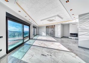 Modern luxury villa in the center of Cikcilli with panoramic sea views