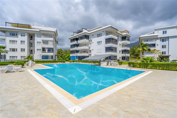 Furnished 2+1 Apartment in Oba, Alanya | 90 m² in 2014 Complex