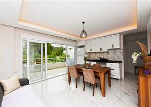 Furnished 2+1 Apartment in Oba, Alanya | 90 m² in 2014 Complex