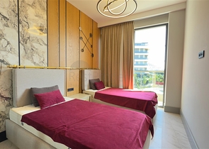 Luxury 2+1 Apartment in Kargicak | 105 m², First Line to the Sea