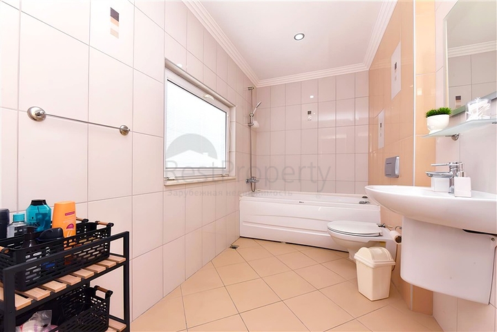 Sea-View 2+1 Apartment in Cikcilli, Alanya | 120 m², Furnished