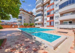 Sea-View 2+1 Apartment in Cikcilli, Alanya | 120 m², Furnished