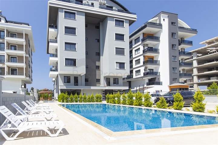 Furnished 1+1 Apartment in Kargicak, Alanya | 53 m², 100 m to Sea