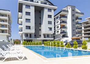 Furnished 1+1 Apartment in Kargicak, Alanya | 53 m², 100 m to Sea