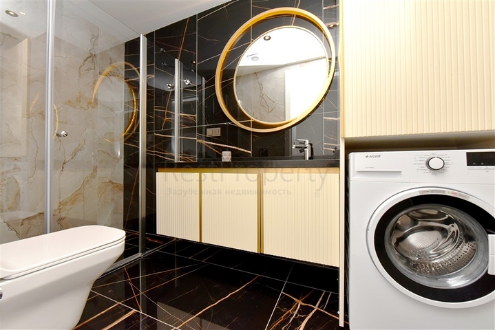 Luxury 3+1 penthouse in a prestigious area of Alanya with sea view