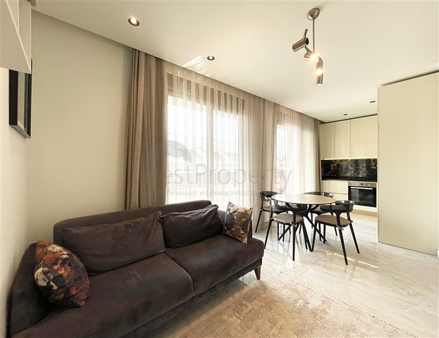 Luxury 3+1 penthouse in a prestigious area of Alanya with sea view