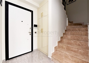 Luxury 3+1 penthouse in a prestigious area of Alanya with sea view