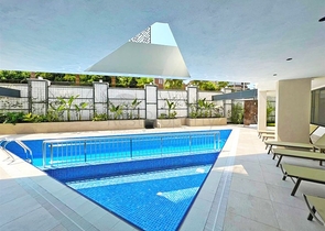 Luxury 3+1 penthouse in a prestigious area of Alanya with sea view