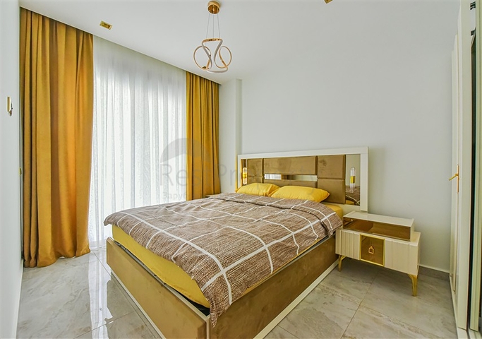 1+1 Apartment for Rent in Central Alanya | 150 m to the Beach