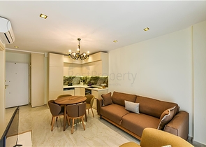 1+1 Apartment for Rent in Central Alanya | 150 m to the Beach