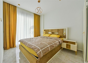 1+1 Apartment for Rent in Central Alanya | 150 m to the Beach