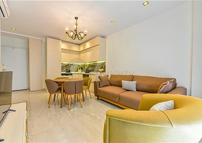 1+1 Apartment for Rent in Central Alanya | 150 m to the Beach