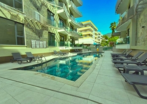 Modern 1+1 Apartment for Rent in Central Alanya | 55 m², Premium Complex