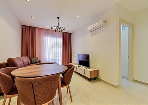 Modern 1+1 Apartment for Rent in Central Alanya | 55 m², Premium Complex