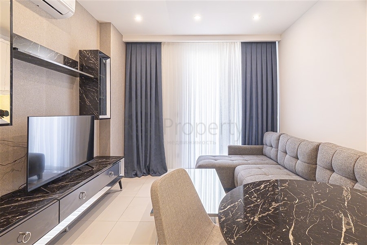 Modern 1+1 Apartment in Cleopatra, Alanya | 47 m² Near the Beach