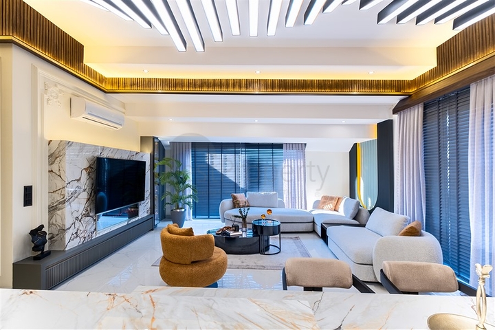 Furnished 3+1 Penthouse in Oba, Alanya | 152 m² Near City Center