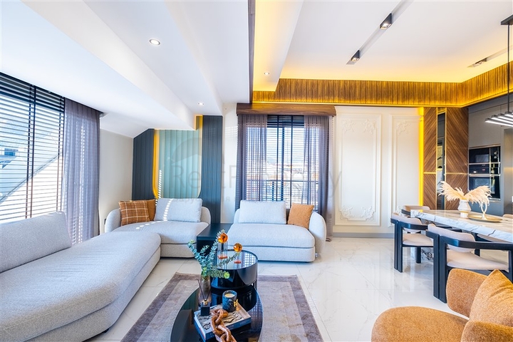 Furnished 3+1 Penthouse in Oba, Alanya | 152 m² Near City Center