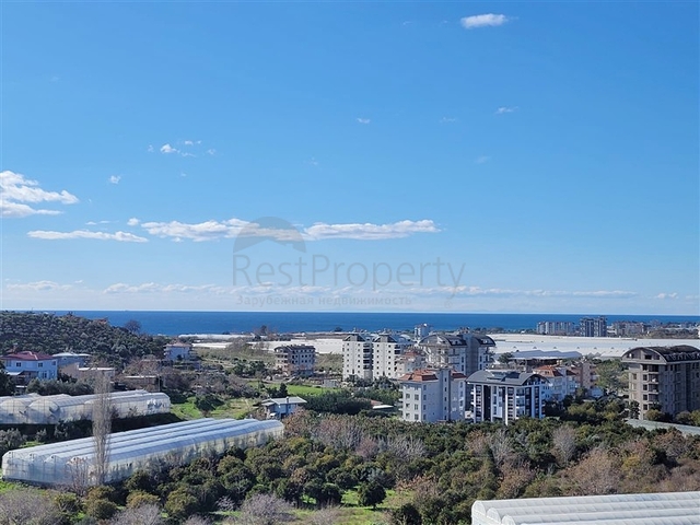 Furnished 2+1 Apartment in Demirtaş, Alanya | Sea View & 100 m²