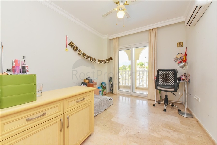 Furnished 2+1 Apartment in Demirtaş, Alanya | Sea View & 100 m²