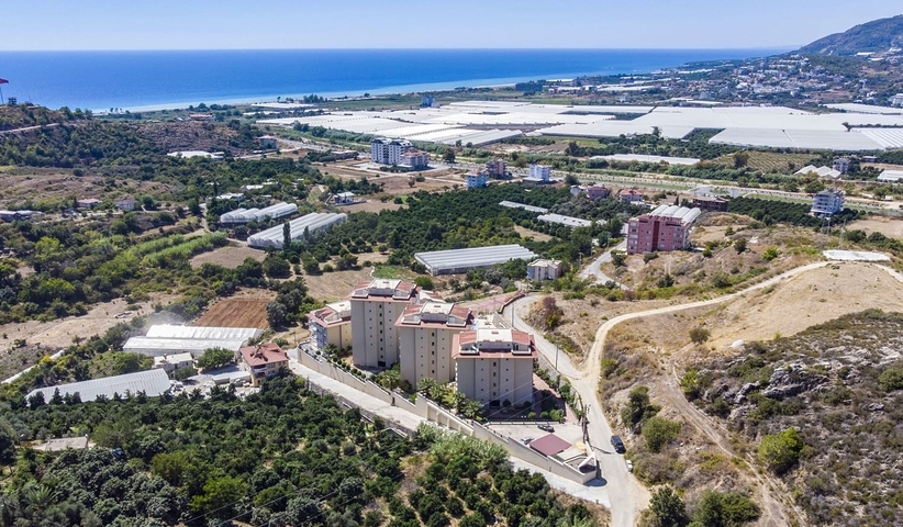 Furnished 2+1 Apartment in Demirtaş, Alanya | Sea View & 100 m²